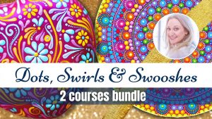Dots Swirls And Swooshes Bundle
